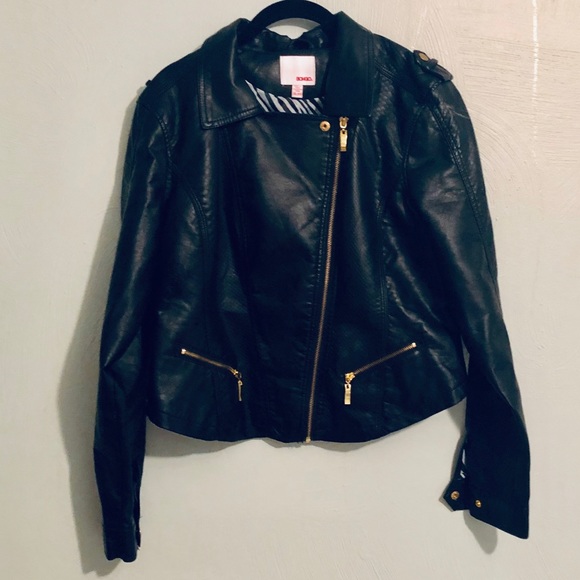 BONGO Jackets & Blazers - Bongo Faux-Leather Jacket